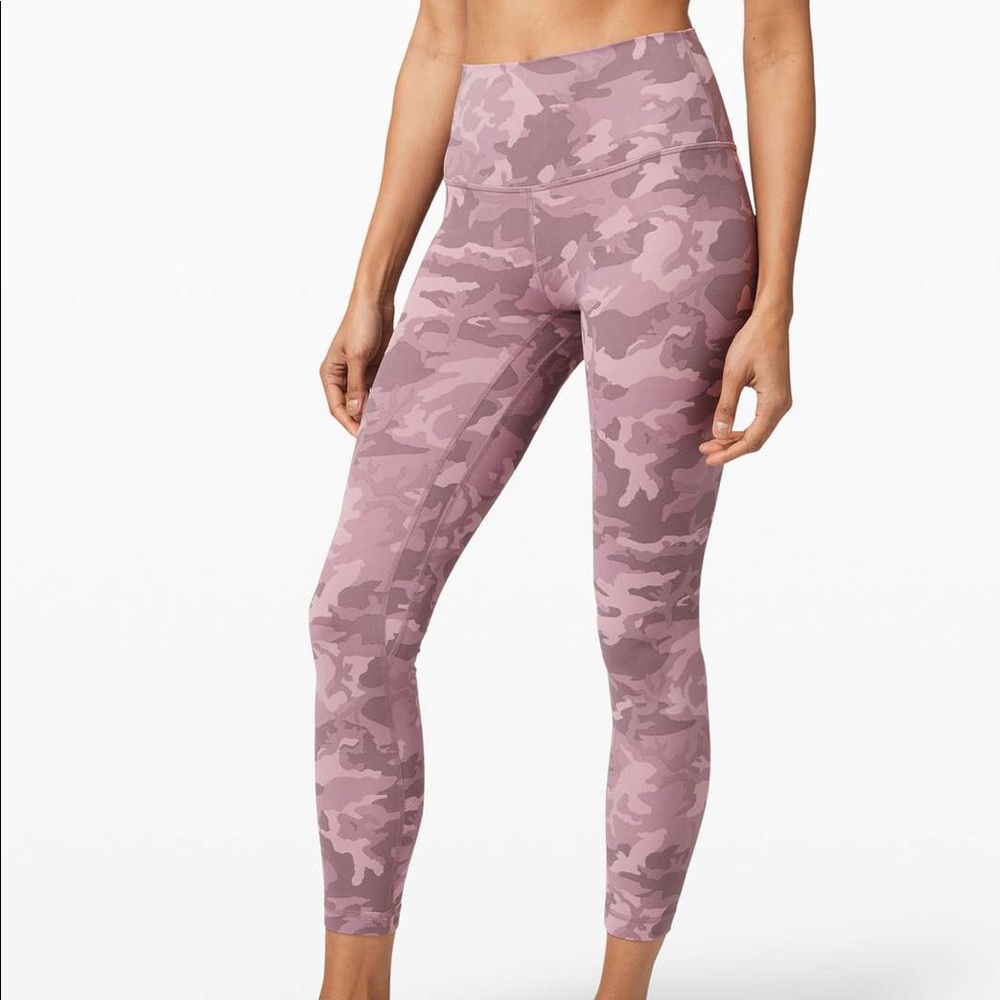 Lululemon Align 25” Incognito Pink Taupe Camo